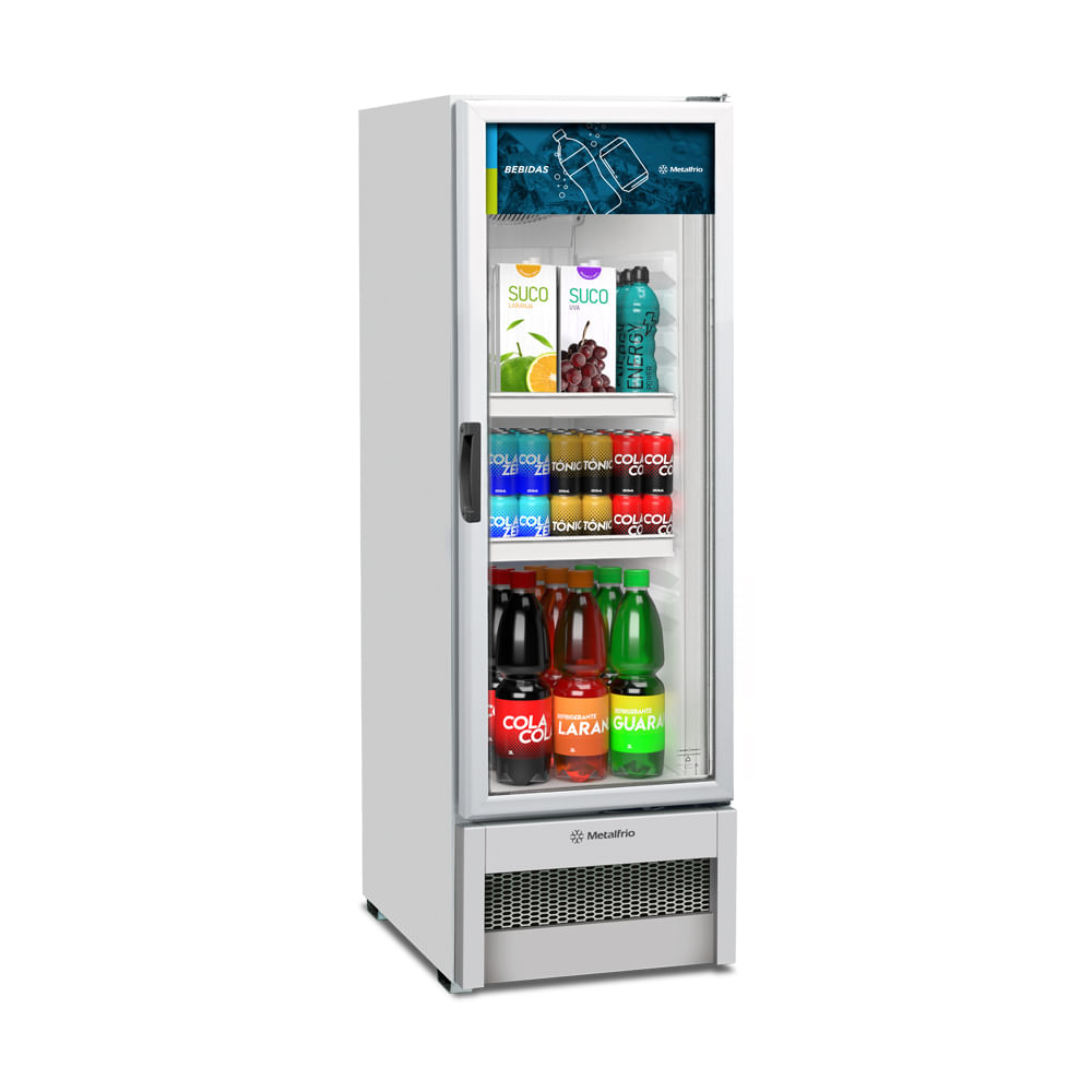 Refrigerador Expositor Slim - VB25 Light - 256L - Metalfrio