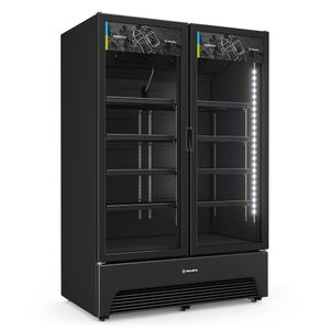 VBM3 All Black - Refrigerador Expositor, Porta Dupla - 1257L